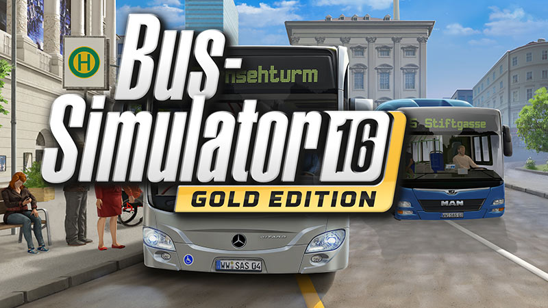 تحميل لعبة Bus Simulator 16 Gold Edition بكراك TiNYiSO برابط مباشر و تورنت