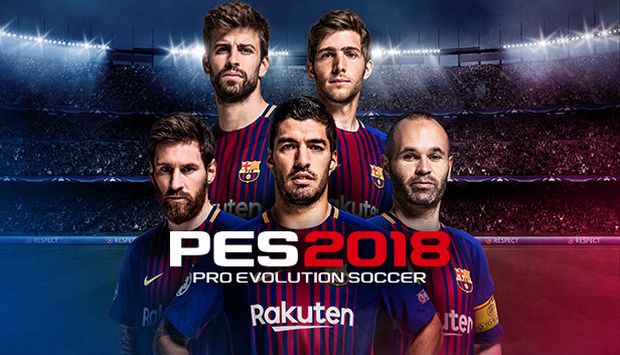 تحميل لعبة Pro Evolution Soccer 2018 v1.04.01 بكراك VOKSI برابط مباشر و تورنت