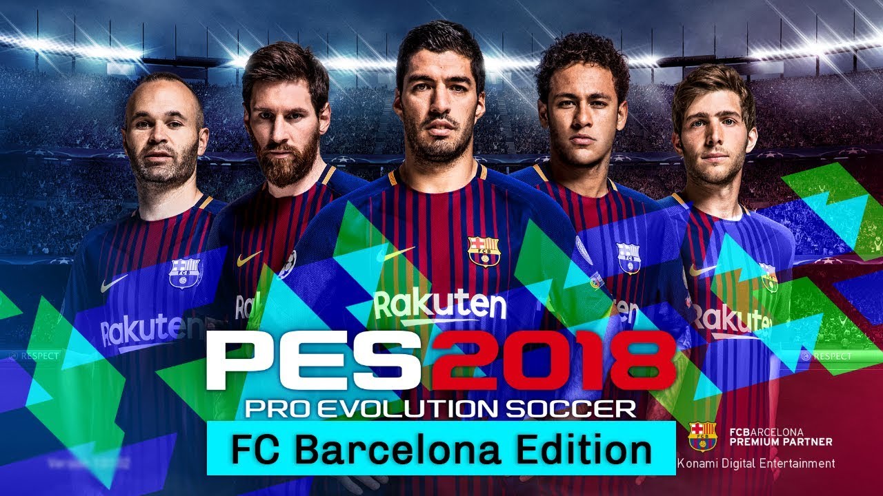 تحميل لعبة Pro Evolution Soccer 2018 FC Barcelona Edition v1.0.5.00 Data Pack 4.0 CorePack مضغوطة برابط مباشر و تورنت